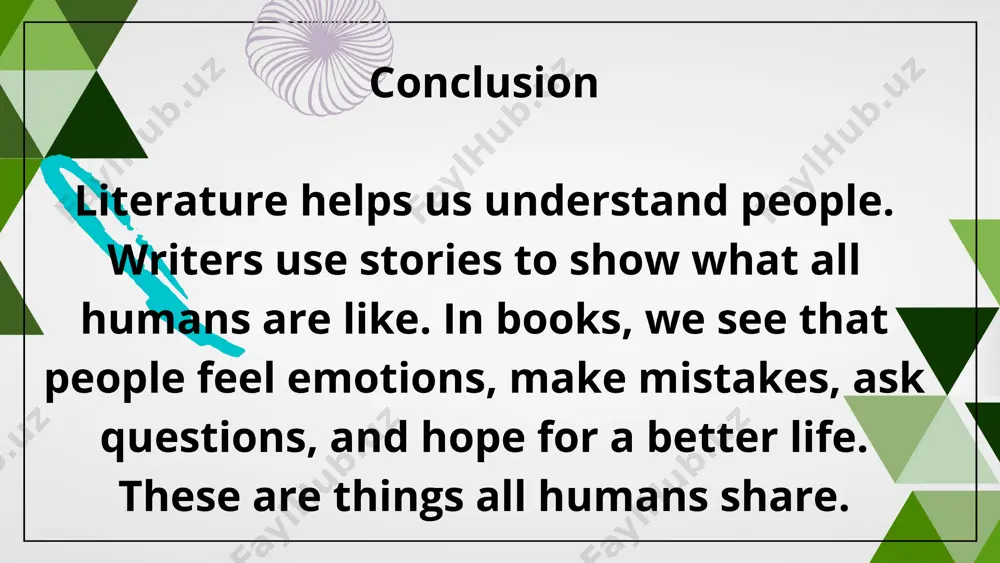 a generalizing image of humans in literature - Page 5