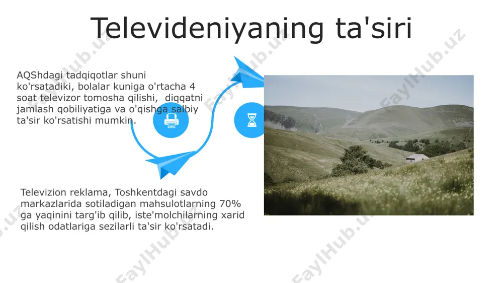 eshittirishning ta'siri radioeshittirishning samarqanddagi 2000 yildan ortiq aholisi bo'lgan hududlarda, taxminan 70% ga yaqin auditoriyaga ta'siri sezilarli darajada yuqori bo'lib, mahalliy yangiliklar va madaniy dasturlar orqali jamoatchilik fikriga bevosita ta'sir ko'rsatadi. namangan viloyatida 2022 yilda o'tkazilgan tadqiqotlar radioeshittirishning qishloq joylarida yashovchi aholining 85% ga yaqiniga siyosiy axborot yetkazishdagi samaradorligini va ularning siyosiy ongiga ta'sirini ko'rsatdi. namangan viloyatida 2022 yilda o'tkazilgan tadqiqotlar radioeshittirishning qishloq joylarida yashovchi aholining 85% ga yaqiniga siyosiy axborot yetkazishdagi samaradorligini va ularning siyosiy ongiga ta'sirini ko'rsatdi. e'tiboringiz uchun rahmat @taqdimot_robot image5.jpg image6.jpg image7.jpg image8.jpg image9.jpg image10.jpg image11.jpg image12.jpg image13.jpg image14.jpg image15.jpg image16.jpg image17.jpg image18.jpg image19.jpg image1.jpeg image2.jpeg image3.jpeg image4.jpeg