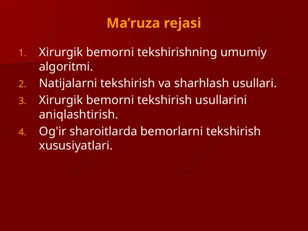 xirurgik bemorlarni tekshirish - Page 4