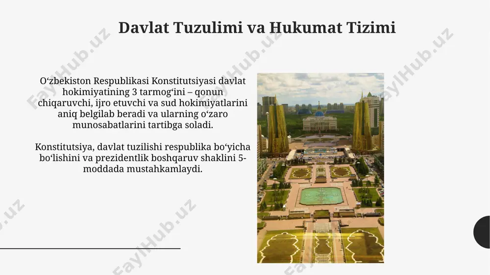 oʻzbekiston respublikasining konstitutsiyasi mustaqil davlatlarning asosiy qonuni - Page 3