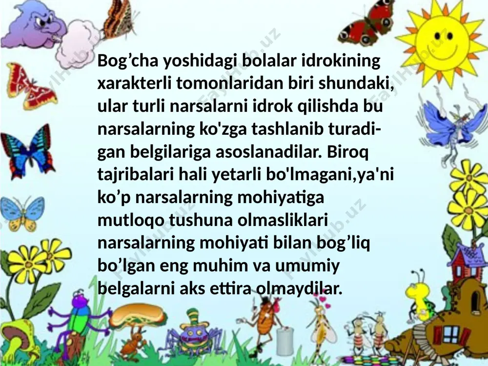 ko'rib idrok qilish va o'lchash asosida fazoni idrok qilishi - Page 5