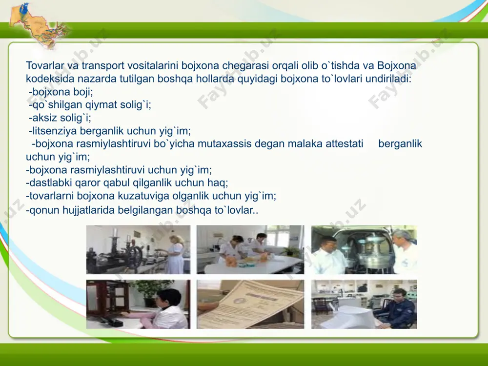 tashqi savdo faoliyatini bojxona orqali tartibga solish - Page 4