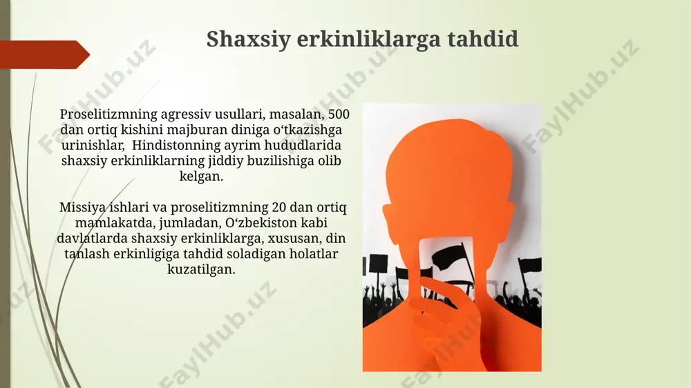 missionerlik va prozeletizmning siyosiy-ijtimoiy xavfi - Page 5