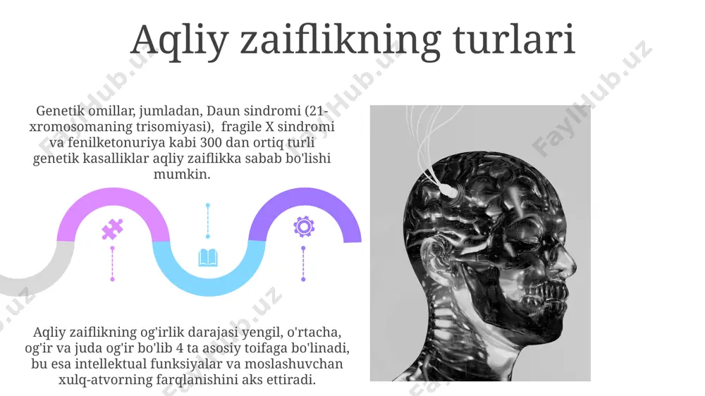 aqli zaiflikning klinik tavsifi va differensial diagnostikasi - Page 5