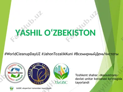 toshkent shahar «maxsustrans» davlat unitar korxonasi — PPT