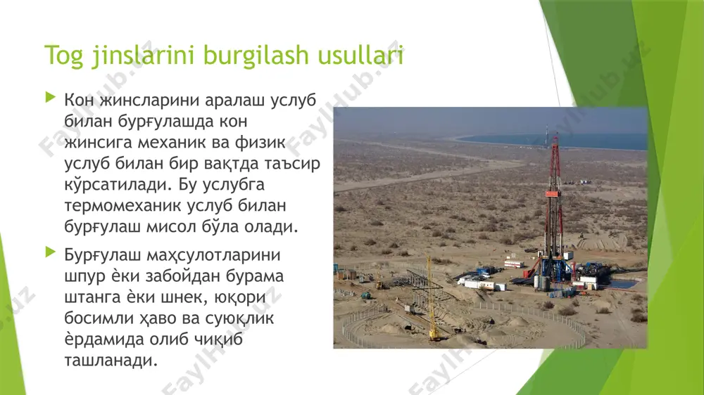 burg’ilash kon jinslarini parchalash usullari - Page 3