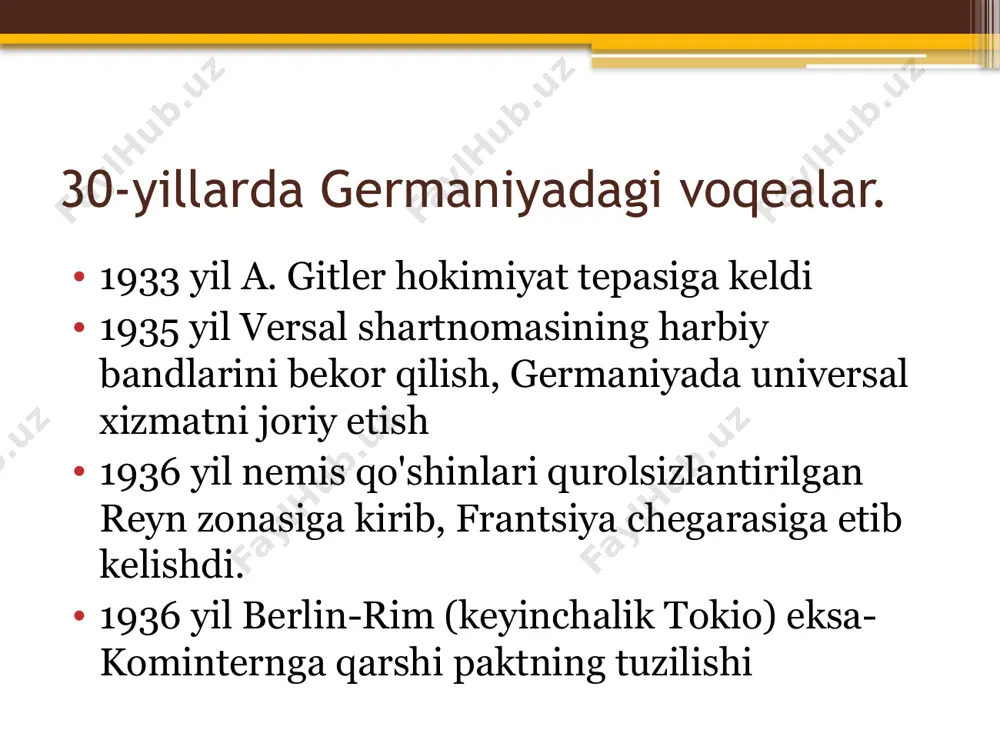 xx asrning 30-40 yillarida sssrning tashqi siyosati - Page 3