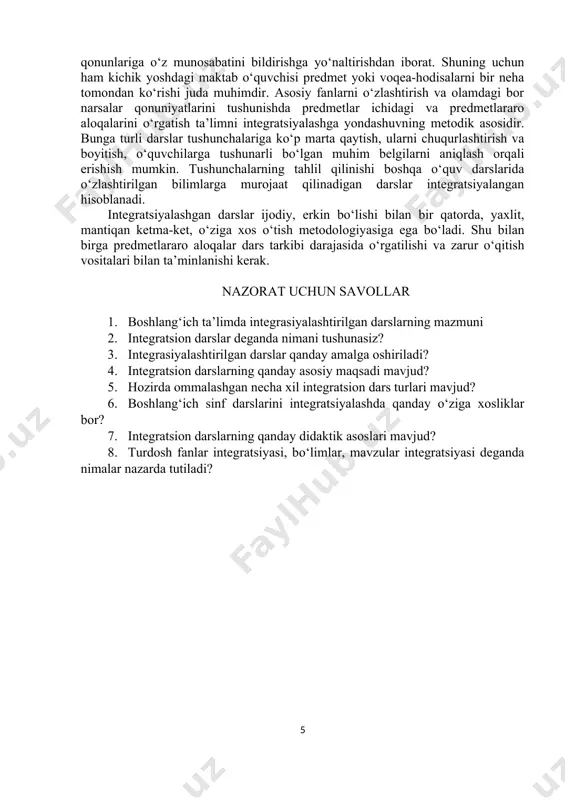 yozma ravishda bajartiriladi. 1. bolalar qaysi tillarda salom berishyapti? 2. siz yana qaysi tillar haqida eshitgansiz? 3. boshqa tillarni bilish nima uchun kerak? yuqoridagi rasm 3-sinf iv qismda berilgan. mashqni chet tillari bilan bog‘lash mumkin. asosan yutimizning o‘zbek maktablarida ikkinchi til sifatida rus tili hamda ingliz tili o‘rgatiladi. shu boisdan o‘quvchilar ingliz hamda rus tillarida salom berishni bilishadi, lekin kares va qozoq tillarida salom so‘zini qanday aytishni bilmasliklar mumkin. ularga boshqa tillarda salom deb aytish o‘rgatiladi. so‘ngra mashq shartida berilgan savollarga javob beradilar. so‘zlarning xotirada yaxshi saqlanib qolishi uchun mavzuga oid audio matn yoki video matn qo‘yib berilishi yanada samarali bo‘ladi. ushbu darslikdagi 10- mashq ham integratsiyaga misol bo‘la oladi. mashqni tabiiy fanlar bilan o‘zaro bog‘lash mumkin. o‘quvchilar bilan yil fasllari yodga olinadi hamda ularga issiq hamda sovuq kunlarda qanday o‘zgarishlar sodir bo‘lishi so‘raladi. qarama qarshi so‘zlar ishtirokida gaplar tuzadilar. muallim avval o‘quvchilarning matnini eshitib ko‘radi, so‘ng umumlashtirib bitta mukammal …