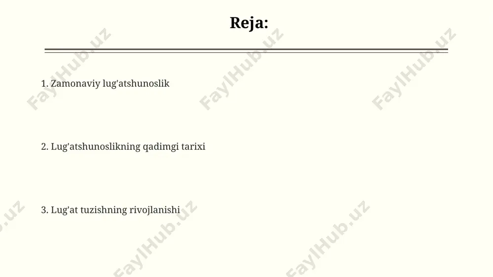 d boʻlgan. 15-asrda, amir temur davrida, turkiy tillar va fors tiliga oid bir qancha lugʻatlar tuzilgan boʻlib, ular tilning rivojlanishiga sezilarli hissa qoʻshgan. uygʻonish davri va lugʻat tuzish xvi asrda, samarqand kabi yirik shaharlarda arab tili lugʻatlarining koʻplab qoʻlyozma nusxalari mavjud boʻlib, ularning ba’zilari 500 dan ortiq sahifalardan iborat edi. buxoro va xivada 16-17-asrlarda diniy va adabiy matnlarni tushuntirishga qaratilgan tahliliy lugʻatlar yaratilishi kuzatilgan, ular 200-300 ga yaqin soʻzni oʻz ichiga olgan. uygʻonish davri davomida, turkiy tillarni oʻrganishga qiziqish ortib, 15-16-asrlar oraligʻida bir qancha ikki tilli lugʻatlar, masalan, turkiy-forscha lugʻatlar yaratilgan. milliy lugʻatlarning paydo boʻlishi 10-asrda xorazmda yaratilgan “devonu lugʻatit turk” kabi ilk turkiy lugʻatlar milliy lugʻatlarning paydo boʻlishida muhim rol oʻynagan va turkiy tillarning leksik boyligini aks ettirgan. 19-asr oxiri – 20-asr boshlarida buxoro va xivada mahalliy tilshunoslar tomonidan yaratilgan dialektal lugʻatlar milliy lugʻatlarning shakllanishida muhim manba vazifasini oʻtagan. 15-asrda samarqandda yashab ijod qilgan alisher navoiyning “farhod va shirin” …