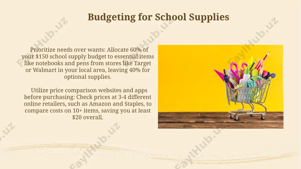 school supplies shopping guide - Page 4