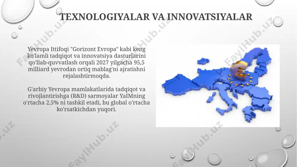 gʻarbiy yevropa davlatlariga iqtisodiy tavsif - Page 5