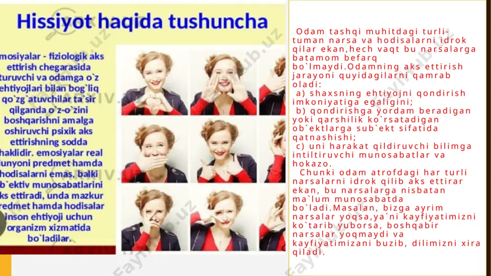 ni idrok qilish, go`zallikdan zavqlanish va go`zallik yaratishga intilishni tushunamiz. 5.intellektuak hissiyotlar ham o`z mohiyati jihatidan axloqiy hissiyotlarga yaqin bo`lgan hissiyotlardir. e`tiboringiz uchun rahmat image1.jpg image2.jpg image3.jpg image4.jpg image5.jpg /docprops/thumbnail.jpeg