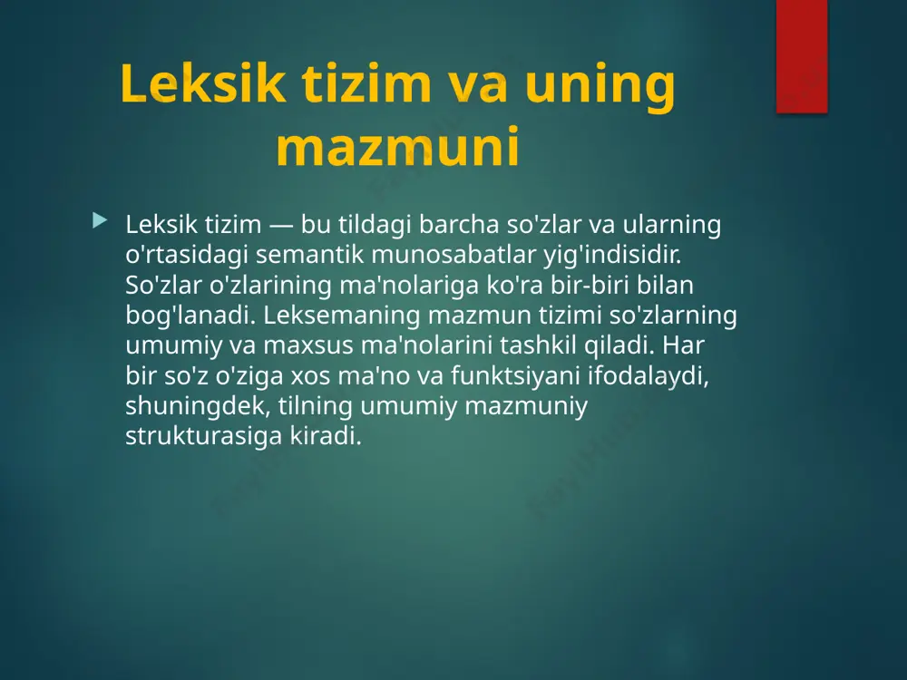 leksemaning mazmun tizimi - Page 4