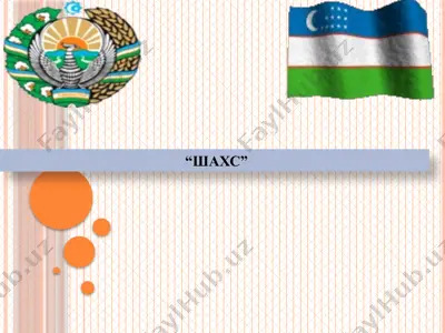 shaxs psixologik strukturasi — PPTX