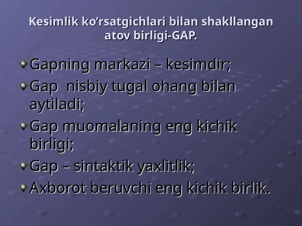 sodda gaplar formal-funksional talqinda - Page 2