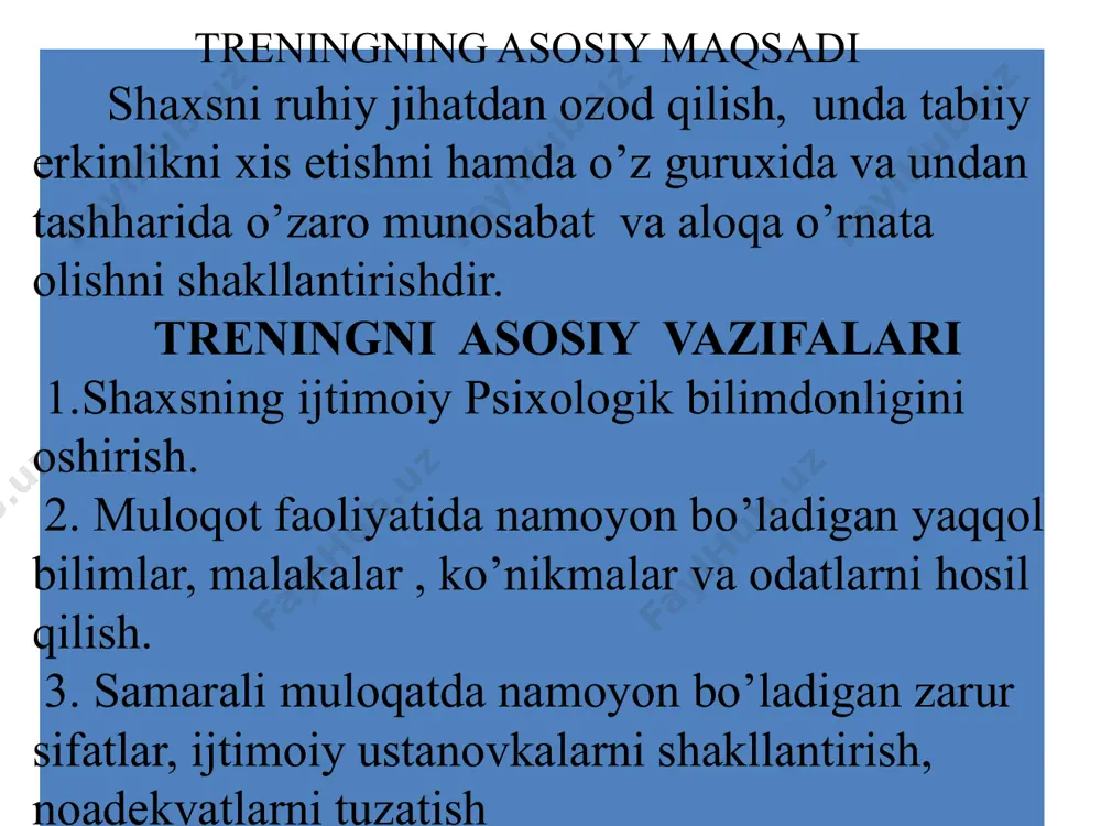 klana boshlaydi. shuning uchun munozara, baxs yoki rolli o’yinlar tashkil etishda ham jinsiy o’ziga xosliklar inobatga olinishi yoki o’yinchilarni maksimal tarzda faollik ko’rsatishlari maqsadida guruxlararo jinsiy bo’linishlarni ham hisobga olish darkor агар т-гурух одатдагидан каттарок хажмда (масалан30 кишигача ) булса, унда мунозарани уйиштиришнинг узига хос томони бор. бу холда бахс гурухи шартли равишда аъзоларга аник мавкеларини баён килинган холда учга булинади. биринчи гурух – «фикрларни жамловчилар»-генераторлар гурухи дейилади: иккинчи-«танкидчилар» ва учинчи гурух-«фикрларни тезлатувчилар-катализаторлар»деб аталади. хар бир ажратилган гурухнинг узига хос функциялари бор «генераторлар» уртага ташланган муаммо ёки бахс мавзуси буйича узларидаги барча фикрларни уртага холис ташлайдилар.. гурух аъзоларидан бири лидер-уларни умумлаштириб баён этади. сунгра уйинга «танкидчилар»киришади. уларнинг вазифаси – эшитган фикрларига танкидий нуктаи назардан улар ичидаги «магзини» ва «пучак» фикрларни саралаш. шундан кейн вазиятга караб, яна суз «генераторлар»га ёки «катализаторлар»га берилиши мумкин. билдирилган фикр ва таклифларда мабодо хисобга олинмай колган жихатлар ёки ноурин фикр булса ёки мохиятан шу мавзуга алокадор …
