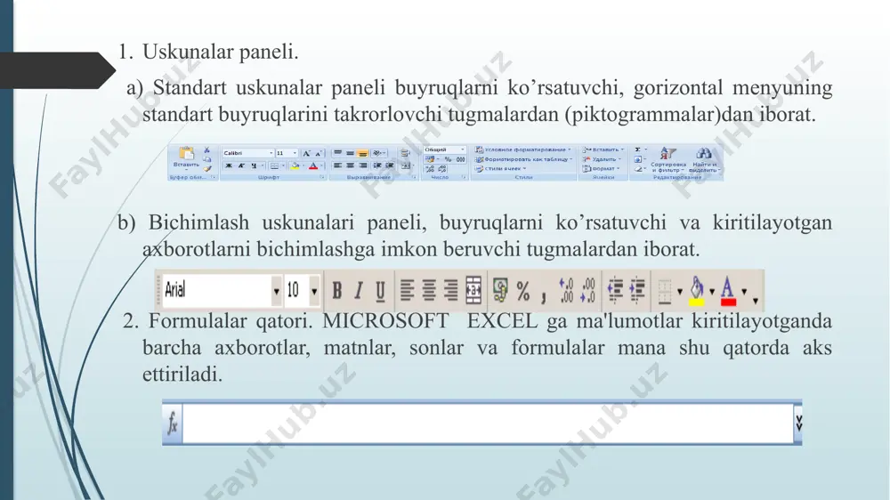 elektron jadvallar bilan ishlash ko’nikmalari - Page 4