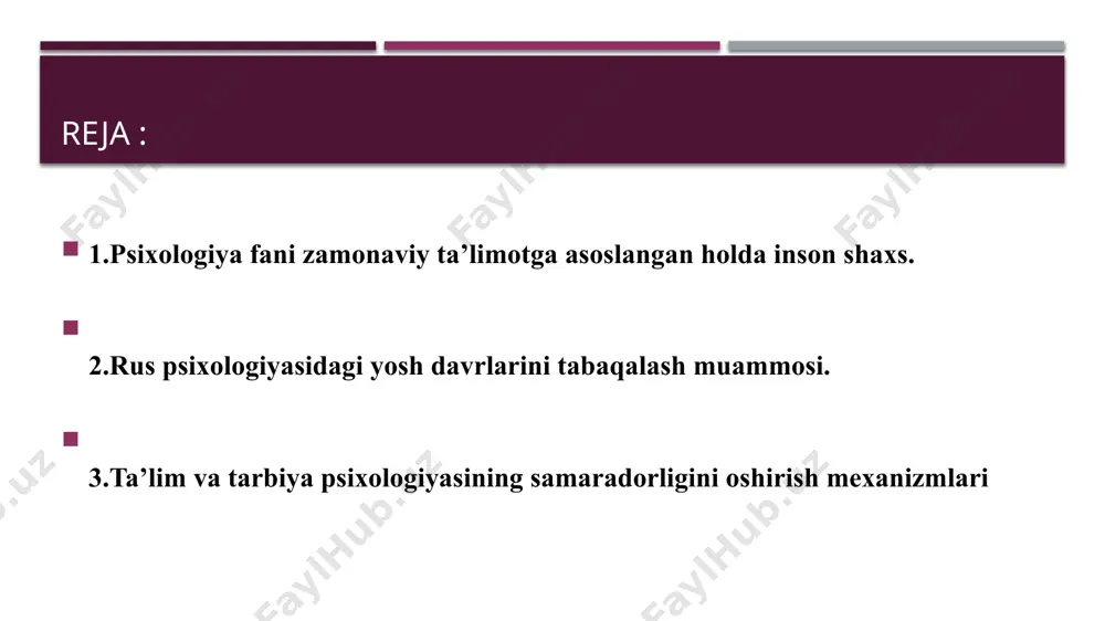sixik xususiyatlarini tarkib toptiradi. bu borada, birinchidan, odam muhit ta’siri ostidagi passiv obyekt bo’lmay, balki faol mavjudotdir, shu bois hayot sharoiti, tashqi ta’sir inson psixikasini belgilamaydi, balki odamning muhit bilan bo’lgan o’zaro ta’siri orqali, uning muhitdagi faoliyati orqali belgilanadi. shu sababli muhitning ta’siri haqida emas, balki odamning tevarak-atrofdagi muhit bilan faol o’zaro ta’siri haqida gapirish maqsadga muvofiqdir. ikkinchidan, psixikaning rivojlanishi pirovard natijada tashqi sharoitlarga, tashqi ta’sirotlarga bog’liqdir. lekin bu rivojlanishini bevosita tashqi sharoitdan va tashqi vaziyatdan keltirib chiqarib bo’lmaydi. bu sharoitlar hamda vaziyatlar hamisha odamning hayotiy tajribasi, uning shaxsi, individual psixologik xususiyatlari va psixik qnyofasi orqali ta’sir qiladi. uchinchidan, odam faol mavjudot sifatida o’zi ham ongli ravishda o’z shaxsini o’zgartirishi, ya’ni o’zi-o’zini tarbiyalash bilan shug’ullanishi mumkin, lekin, bu jarayon atrof-muhitdan ajralgan holda emas, balki muhit bilan moslashgan holda va muhit bilan o’zaro munosabatda sodir bo’ladi. yuqoridagilardan xulosa chiqarib shuni aytish mumkinki, odamning (bolaning, o’quvchining) ijtimoiy tashqil topgan va faol faoliyati …