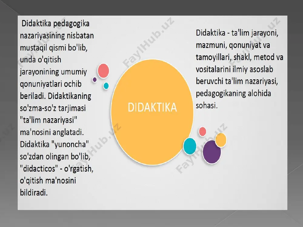 "didaktikaning maqsad va vazifalari" - Page 4