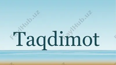mtt larda mos kun tartibi — PPTX