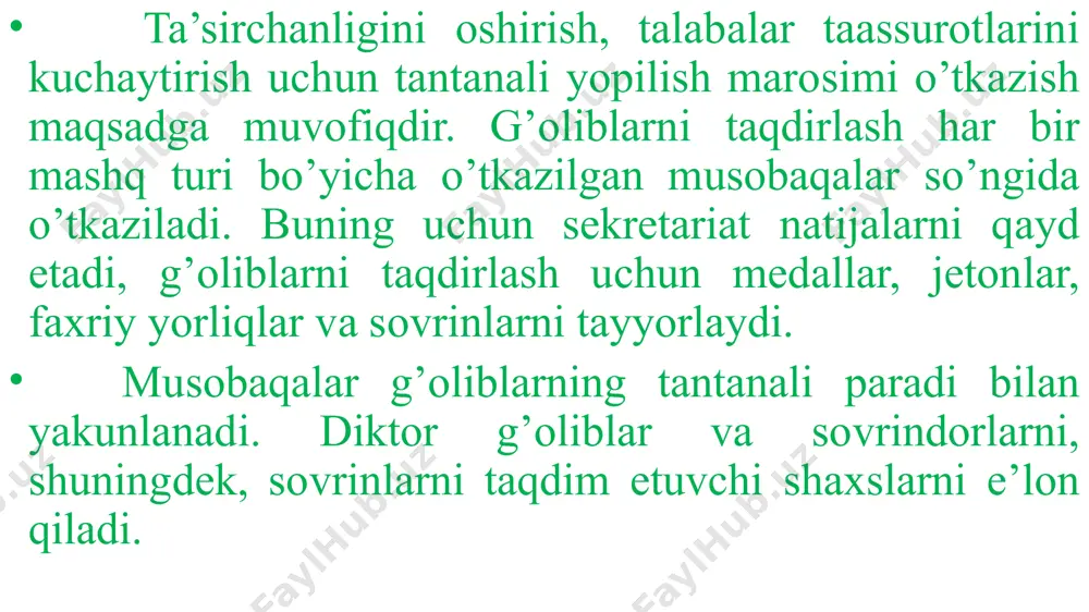 xsus soni. 4.a istomen, ch.alimxodjayev, v.buzerxov o.burxonov. tennis o’yinining xalqaro standartlari. toshkent 2011y. (risola) 5.sh.a.po’latov tennisga o’rgatishning ananaviy va noan’anaviy texnologiyasi o’quv qo’llanma, toshkent, 2007-yil. 6.l.r.ayropetyans, stol tennisini o’qitish nazariyasi va amaliyoti.darsliktoshkent, o’zdjti 2005-yil. image1.jpg image2.jpg image3.jpg /docprops/thumbnail.jpeg