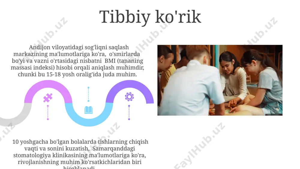 bolalar va oʻsmirlarning jismoniy rivojlanishini tekshirish usullari va ularning nazorati - Page 5