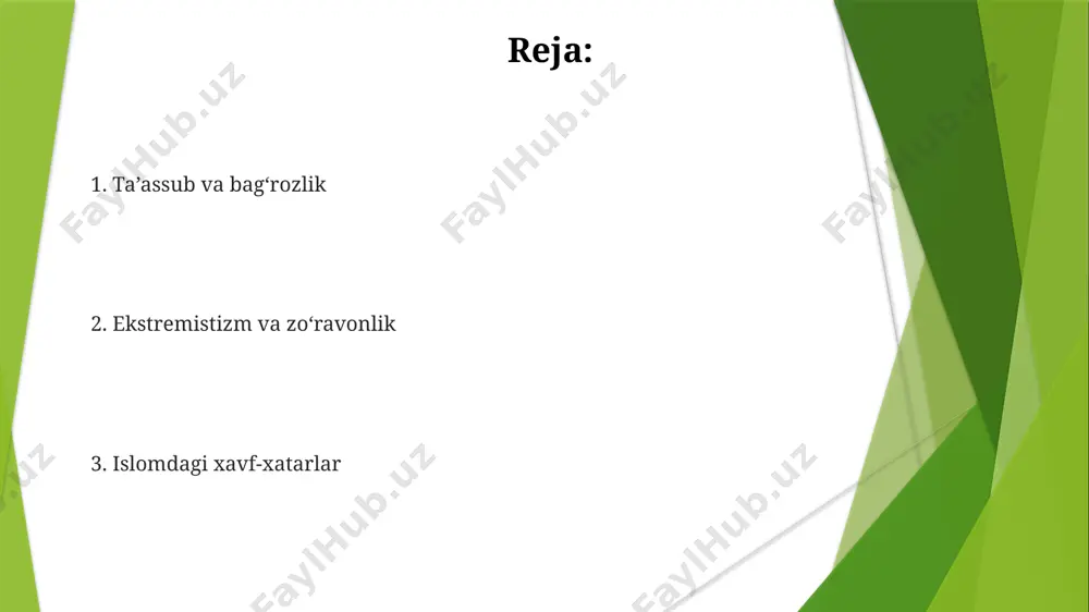 rida, jumladan, qozog'istonda, ta'limning sifati pastligi va diniy adabiyotlarning cheklanganligi tufayli 5 dan ortiq ekstremistik guruhlar paydo bo'ldi. iqtisodiy tengsizlik va adolatsizlik pokiston, misr va nigeriya kabi davlatlarda yer egaligi taqsimotidagi notekislik, 2022 yilgi ma’lumotlarga ko‘ra, aholining katta qismi yersiz qolganini va oziq-ovqat xavfsizligiga tahdid soladigan iqtisodiy adolatsizlikni ochib beradi. islom dunyosidagi 30 dan ortiq davlatda ta’lim va sog‘liqni saqlash sohalariga ajratilgan mablag’larning yetarli emasligi iqtisodiy tengsizlikni yanada chuqurlashtirib, millionlab odamlarni qashshoqlikda qoldiradi. iqtisodiy tengsizlikning kuchayishi, masalan, yaqin sharqdagi ba’zi mamlakatlarda 2020 yilda yalpi ichki mahsulotning 1% ga to‘g‘ri keladigan boylikning 40% ga yaqinini atigi 10% aholisi egallaganini ko‘rsatadi. radikalizmning tarqalishi internet va ijtimoiy tarmoqlar radikal mafkuralarni global miqyosda, jumladan, markaziy osiyo davlatlarida, masalan, o'zbekistonda tarqatish uchun samarali vosita bo'lib xizmat qilmoqda. radikal guruhlar terrorchilik harakatlarini amalga oshirish orqali 1000 dan ortiq odamning halok bo'lishiga sabab bo'lgan va dunyoning turli burchaklarida, shu jumladan, afg'onistonda qo'rqinchli hujumlarni uyushtirgan. 2000-yillardan buyon yaqin …