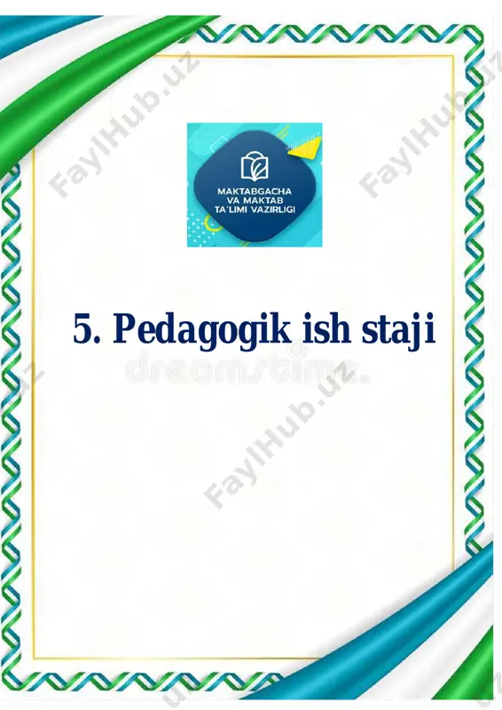 sinflarda ishtirokning yangi ko‘nikmalariga o‘tish - Page 5