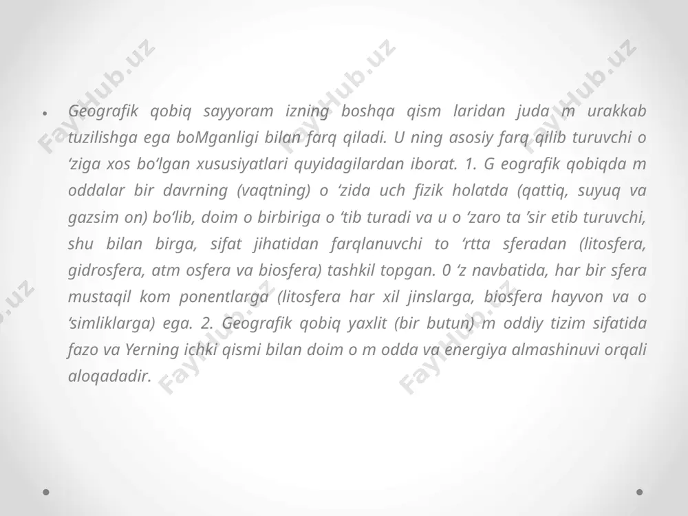 geofizik maydonlar va geografik qobiq - Page 5