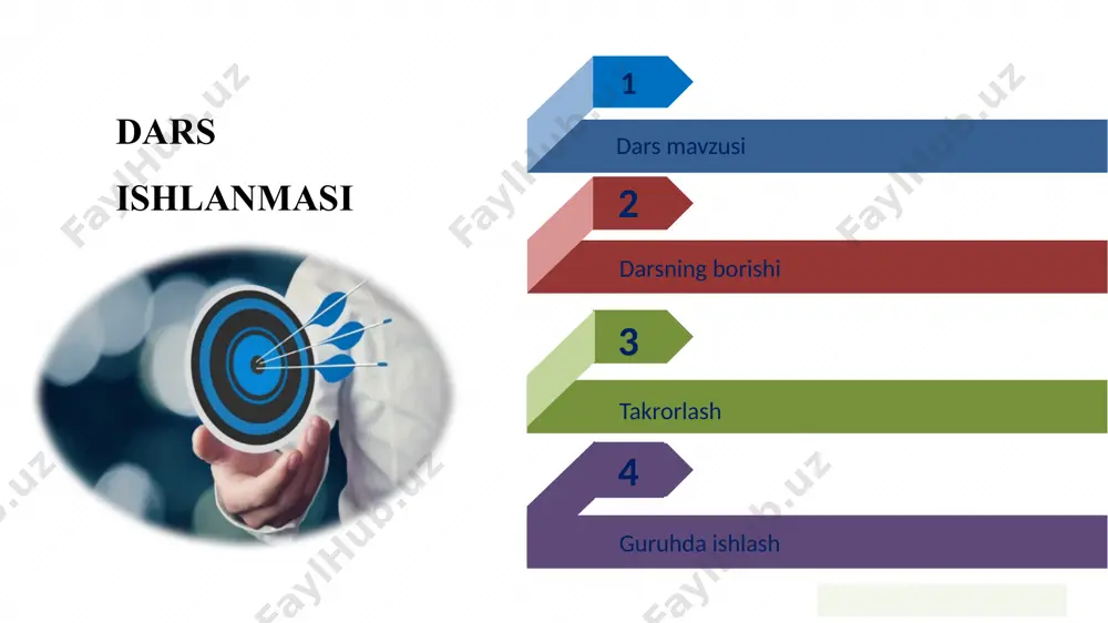 namunaviy dars tashkil etish va uni tahlil qilish - Page 4