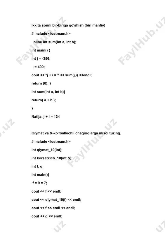c++ dasturlash tili - Page 3