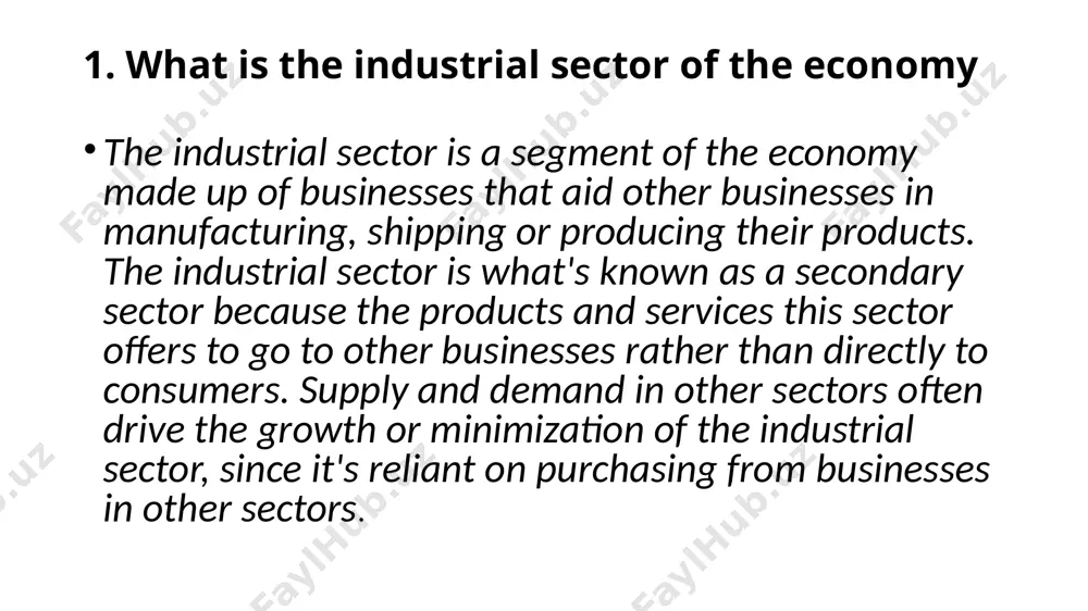 industrial sector and economic growth - Page 3