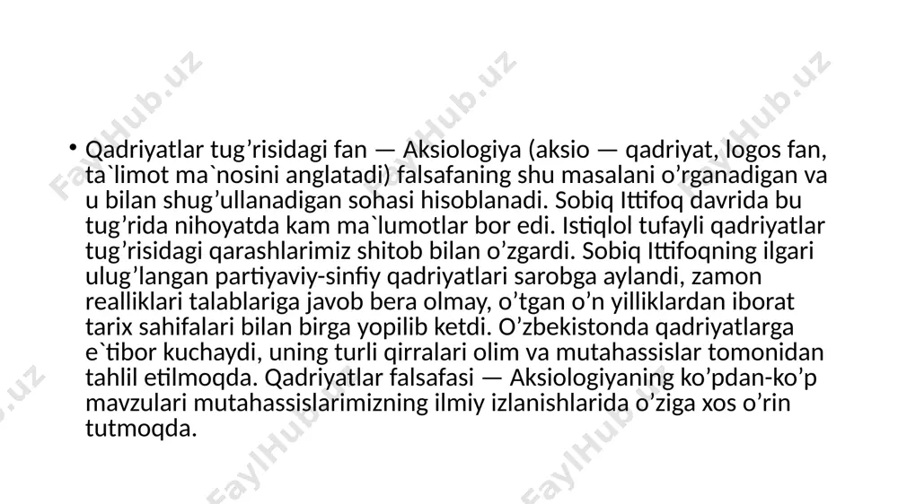 qadriyatlar falsafasi - Page 3
