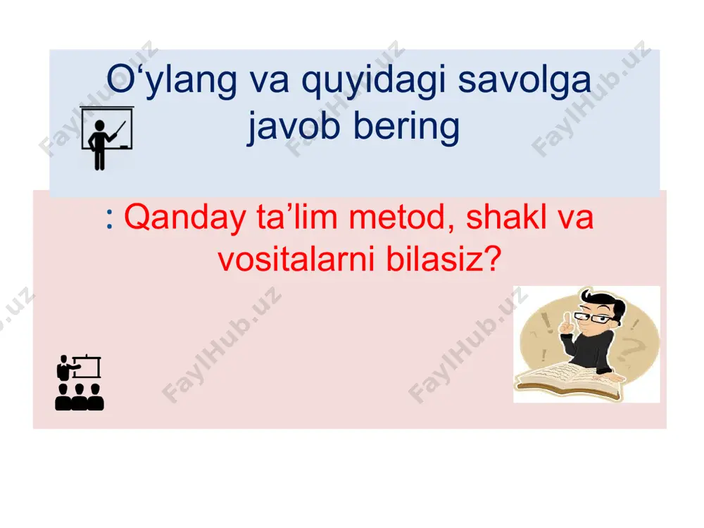 ta’limni tashkil etish shakllari va turlari - Page 3