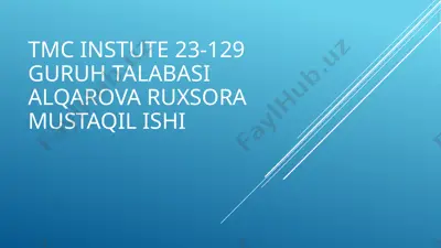 raqamli ma'lumotlar o'g'irish vositalari — PPTX