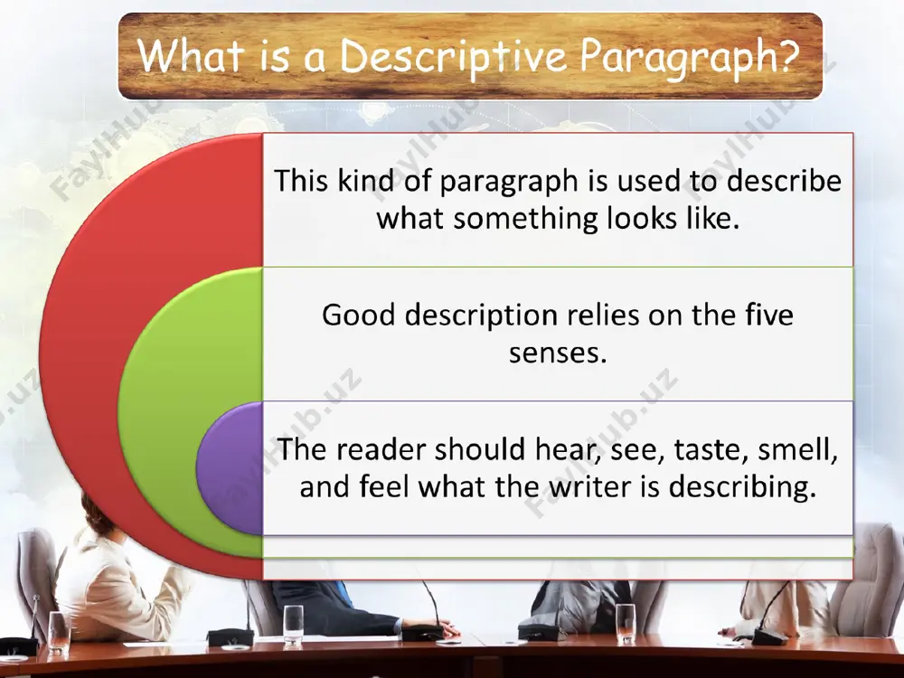 developing paragraphs, desription: descriptive paragraph - Page 4