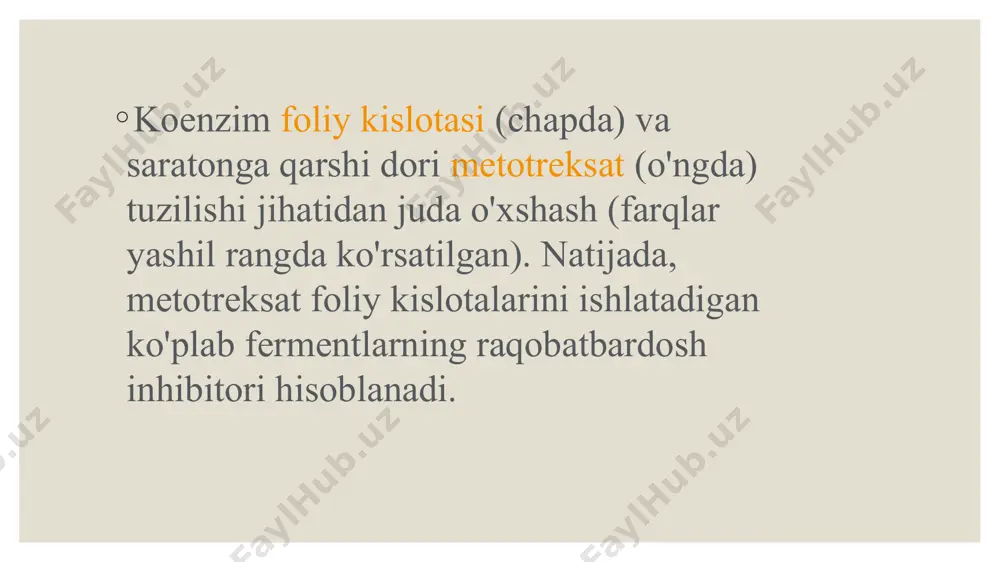 fermentlar ingibitorlari. qaytar va qaytmas ingibirlash - Page 4