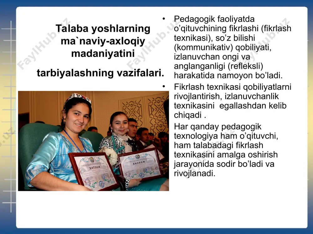 kasb hunar kolleji rahbarining ish uslubi va obro'si - Page 5