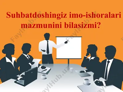imo-ishoralar to'plami — PPTX