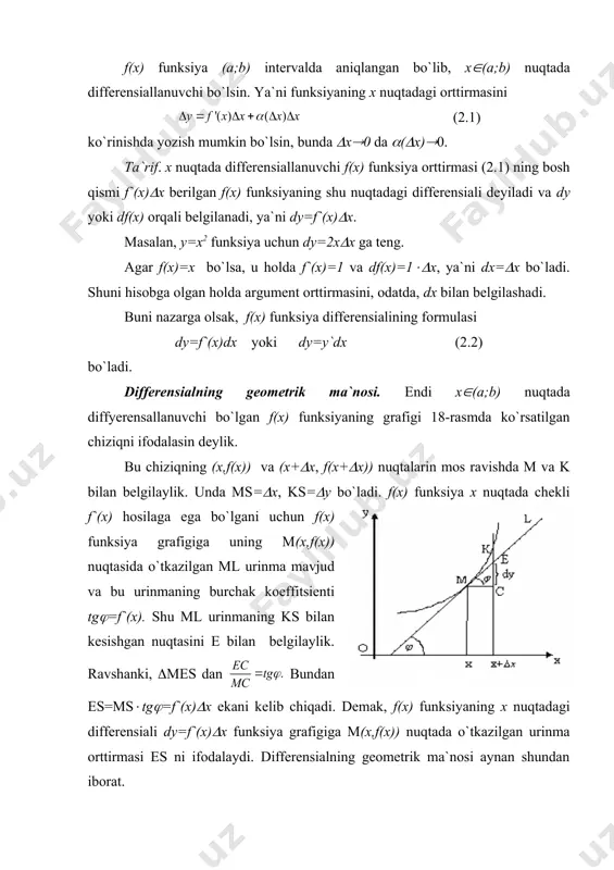 differensiallanuvchi funksiyaning uzluksizligi - Page 4