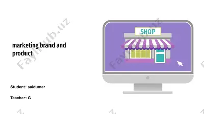 branding and marketing — PPTX