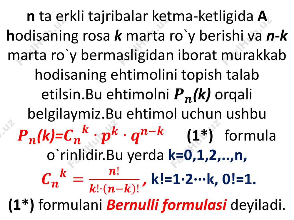 bernulli formulasi - Page 5
