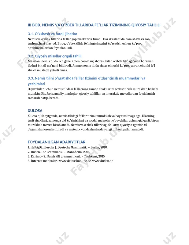 nemis tilidagi fe’llar tizimi - Page 3