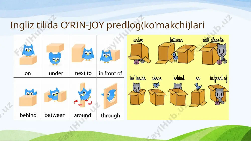 prepositions - Page 4