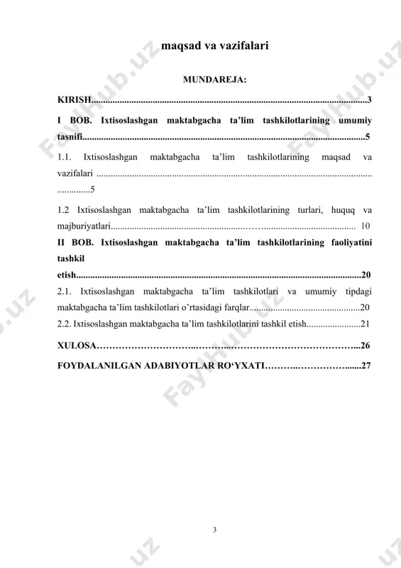 a katta ahamiyat berilmoqda va buning amaliy ifodasi sifatida maktabgacha ta’lim tizimida qator islohotlar amalga oshirilmoqda. jumladan, prezidentimiz tomonidan ilgari surilga maktabgacha ta’lim tizimini 2030-yilgacha rivojlantirish konsepsiyasida ham maktabgacha yoshdagi bolalarning har tomonlama, intellektual, axloqiy, estetik va jismoniy rivojlanishi uchun shart-sharoitlar yaratish, bolalarning sifatli maktabgacha taʼlim bilan qamrovini oshirish, undan teng foydalanish imkoniyatlarini taʼminlash, mazkur soxada davlat-xususiy sherikligini rivojlantirish, maktabgacha taʼlim tizimiga innovatsiyalarni, ilgʻor pedagogik va axborot-kommunikatsiya texnologiyalarini joriy etish, maktabgacha taʼlimni boshqarish tizimini takomillashtirish, maktabgacha taʼlim muassasalari faoliyatini moliyalashtirish shaffofligi va samaradorliginy taʼminlash, maktabgacha taʼlim tizimiga maktabgacha taʼlim tizimi xodimlarini tayyorlash, qayta tayyorlash, malakasini oshirish, tanlab olish va rivojlantirishga mutlaqo yangi yondashuvlarni joriy etish, maktabgacha taʼlim muassasalarida bolalarning sogʻlom va balanslashtirilgan ovqatlanishini, sifatli tibbiy parvarishini taʼminlash kabi bir qator maqsadlar ilgari surilgan va bugubgi kunga kelib sohada qator o’zgarishlar amalga oshirilmoqda. maktabgacha yoshdagi bolalarni intellektual, axloqiy, estetik va jismoniy jihatdan har tomonlama rivojlantirish uchun sharoitlarni yaratish maktabgacha ta’lim tashkilotlarida …