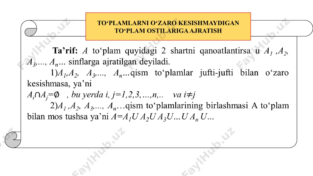 ) xossalarga ega bo‘lgan va xossaga ega bo‘lmagan to‘plam – 6 sinf; j) va xossalarga ega bo‘lgan to‘plam – 7 sinf; z) va xossalarga ega bo‘lmagan to‘plam – 8 sinf. to‘plamlarni uchta xossaga ko‘ra sinflarga ajratish 1 dan 50 gacha bo‘lgan sonlar ichida 2 ga ham, 3 ga ham va 7 ga ham bo‘linmaydiganlari nechta? e’tiboringiz uchun rahmat!!! image1.png image2.png image5.png image6.png image3.png image8.png image9.png image4.png image7.png image10.png image11.png image14.png image12.png /docprops/thumbnail.jpeg