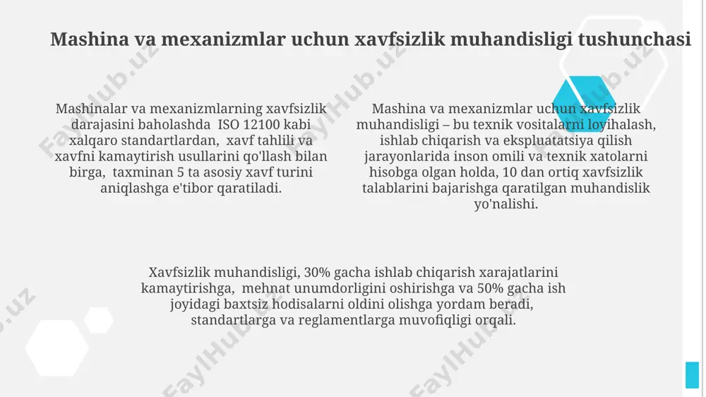 mashina va mexanizmlar uchun havfsizlik tehnikasi - Page 4