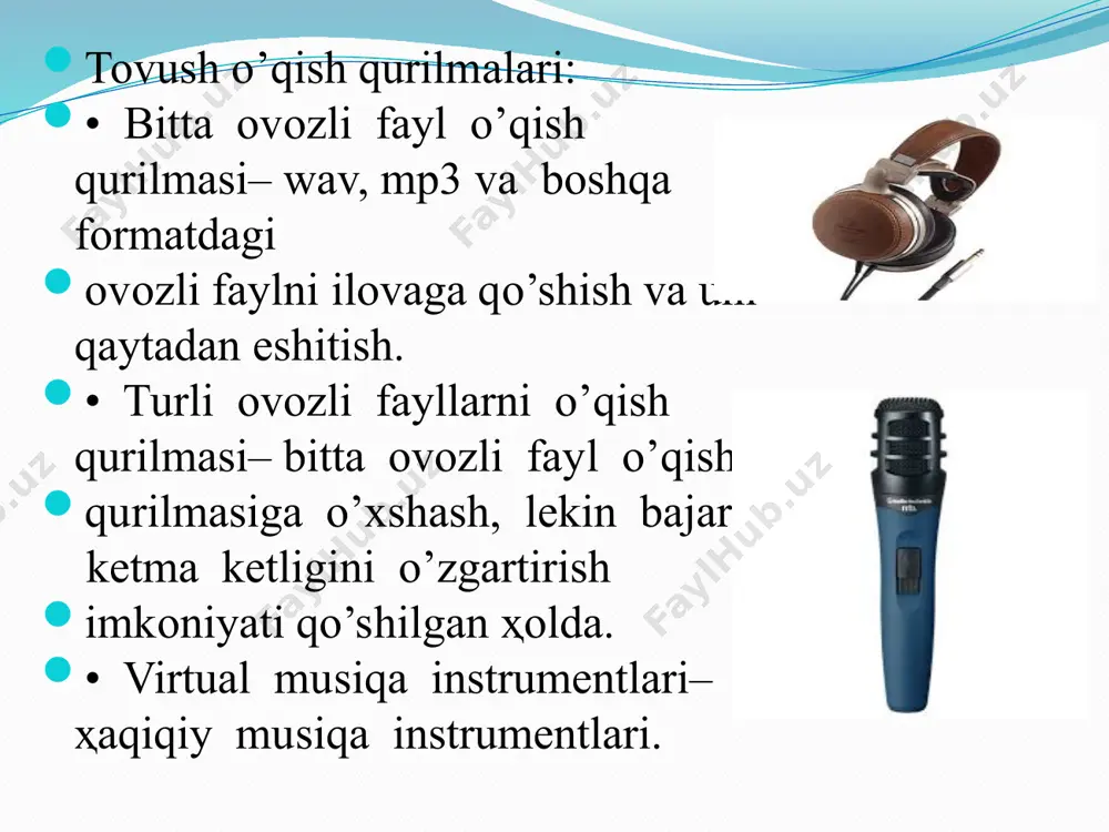 audiotele o'qitish va audio grafika - Page 5