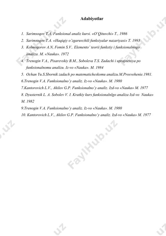 to’plamlar nazariyasidan asosiy ma`lumotlar - Page 5