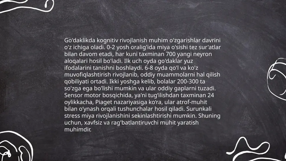 go'daklik davri psixologiyasi va bir yosh inqirozi - Page 5